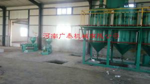 新疆塔城倪總榨油、精煉設(shè)備安裝